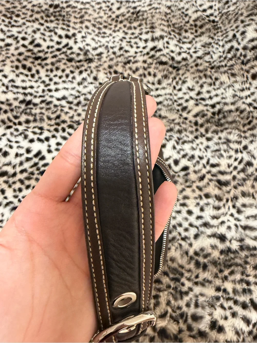 SOLD Coach Soho Vintage Hobo Brown Leather Shoulder Bag